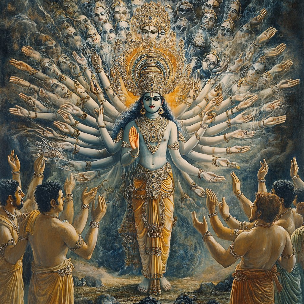 Krishna’s vishvarupa